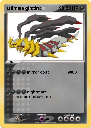 Pokemon ultimate giratina              90