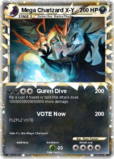 Pokemon Mega Charizard X-Y