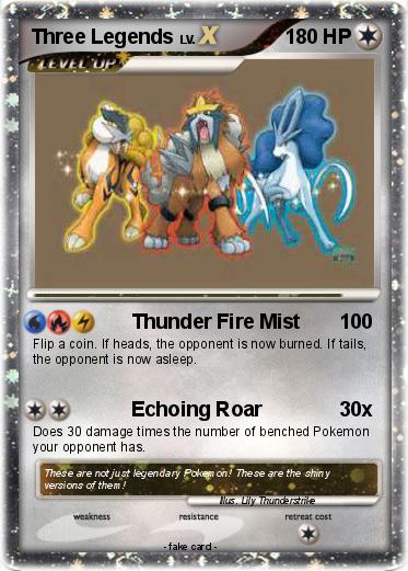 Pokemon Three Legends