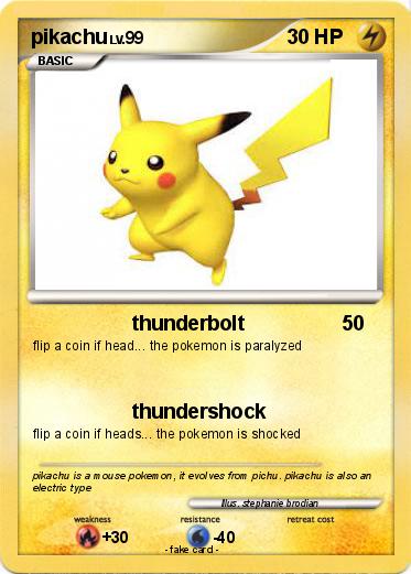 Pokemon pikachu