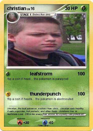 Pokemon christian