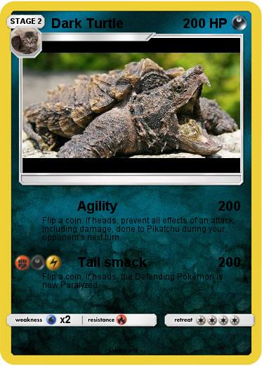 Pokemon Dark Turtle