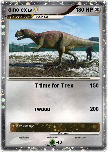 Pokemon dino ex