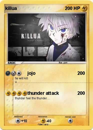 Pokemon killua