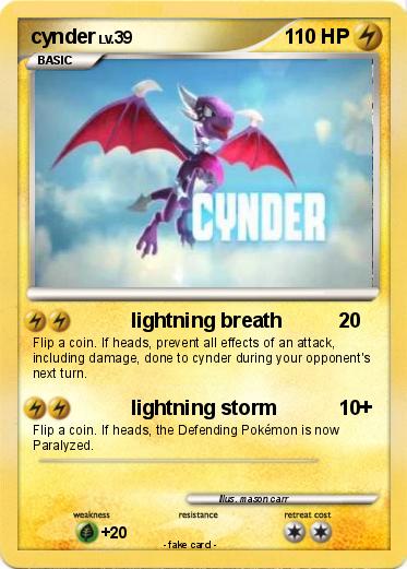 Pokemon cynder