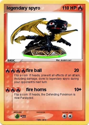 Pokemon legendary spyro