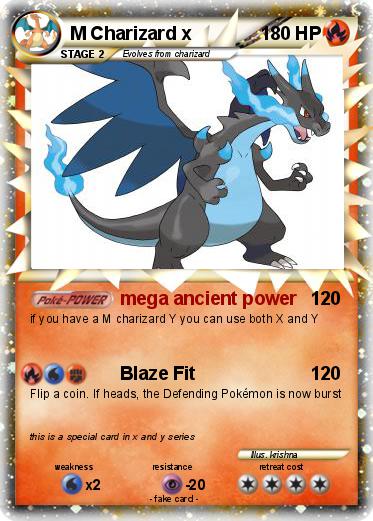 Pokemon M Charizard x