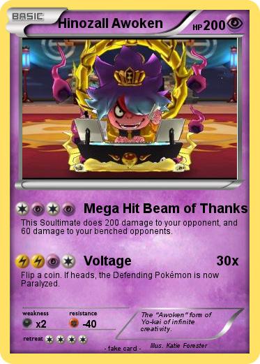 Pokemon Hinozall Awoken