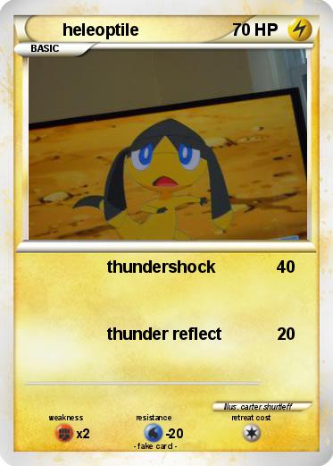 Pokemon heleoptile