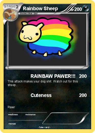 Pokemon Rainbow Sheep