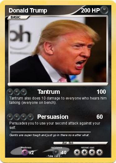 Pokemon Donald Trump