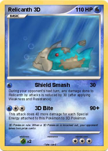 Pokemon Relicanth 3D