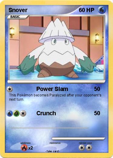Pokemon Snover