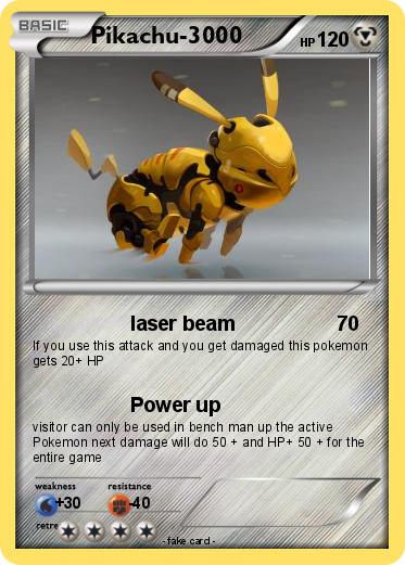 Pokemon Pikachu-3000