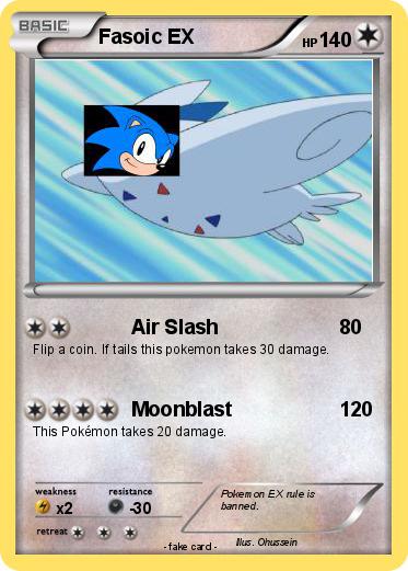 Pokemon Fasoic EX