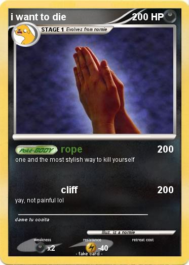 Pokemon i want to die