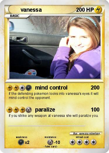 Pokemon vanessa