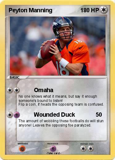 Pokemon Peyton Manning