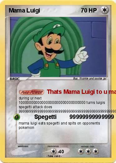 Pokemon Mama Luigi