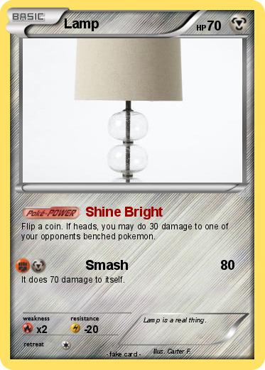 Pokemon Lamp