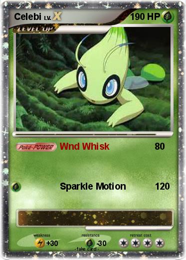 Pokemon Celebi Pokemon Celebi