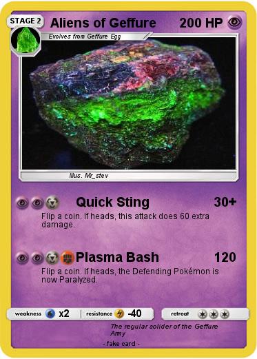 Pokemon Aliens of Geffure