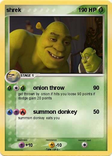 Pokemon shrek