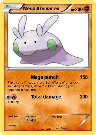 Pokemon Mega Arvivar ex