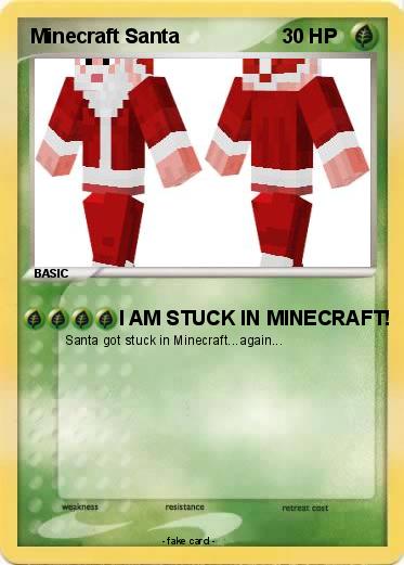 Pokemon Minecraft Santa