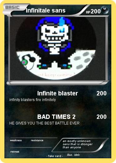 Pokemon Infinitale sans