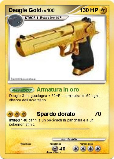 Pokemon Deagle Gold