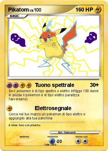Pokemon Pikatom