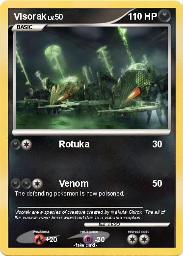 Pokemon Visorak