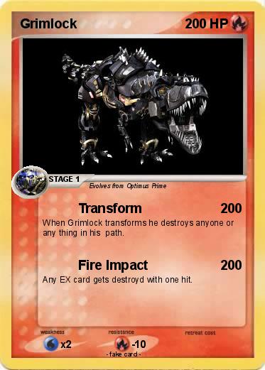 Pokemon Grimlock