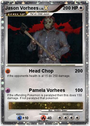Pokemon Jason Vorhees