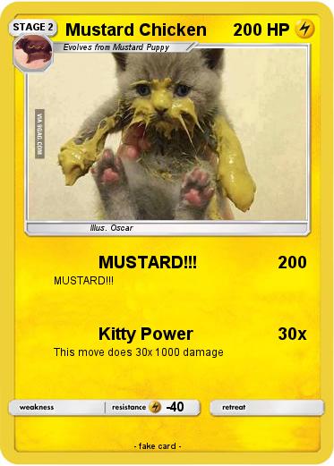 Pokemon Mustard Chicken