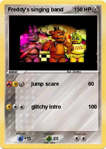 Pokemon Freddy's singing band