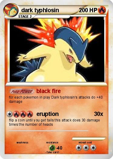 Pokemon dark typhlosin