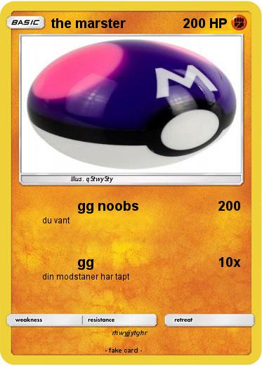 Pokemon the marster