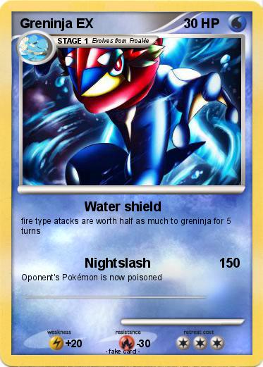 Pokemon Greninja EX