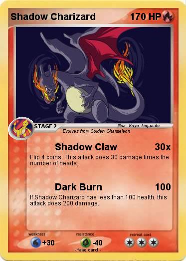 Pokemon Shadow Charizard