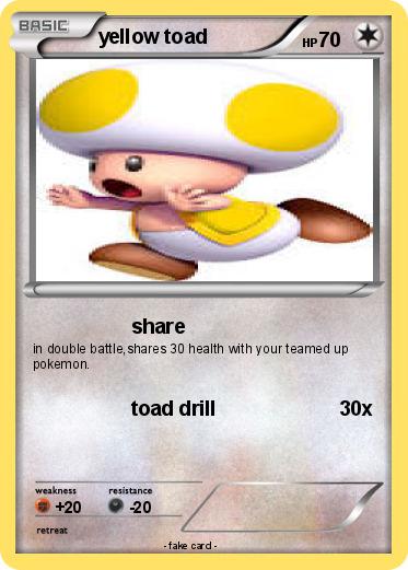 Pokemon yellow toad