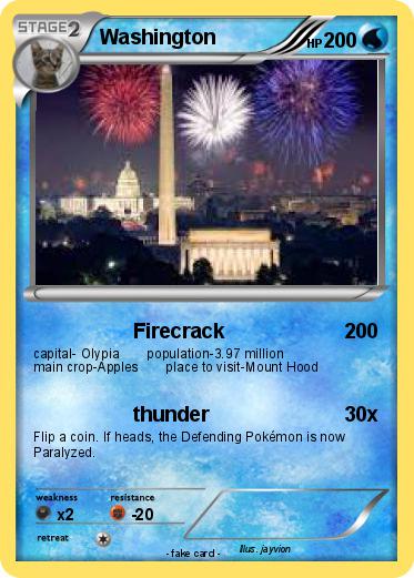 Pokemon Washington