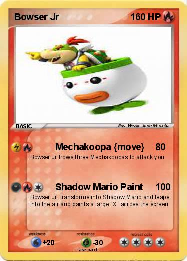 Pokemon Bowser Jr