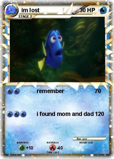 Pokemon im lost