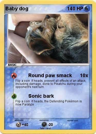 Pokemon Baby dog
