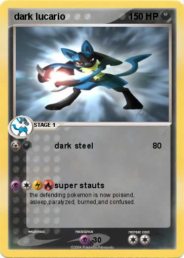 Pokemon dark lucario