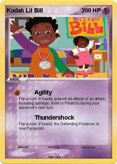 Pokemon Kodak Lil Bill