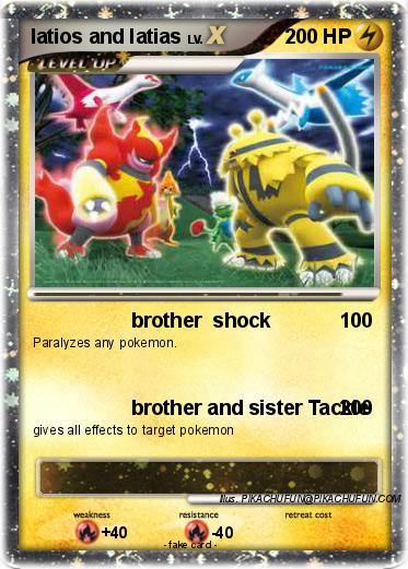 Pokemon latios and latias