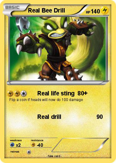 Pokemon Real Bee Drill